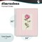 Stupell Industries Pink Stripe Rose Framed Giclee, design by Lisa Wehmeyer